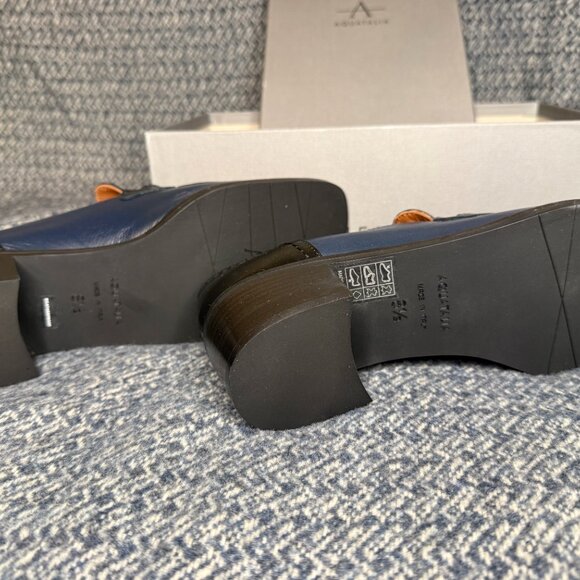 Aquatalia Heeled Loafers Size 8.5 - Picture 8 of 11